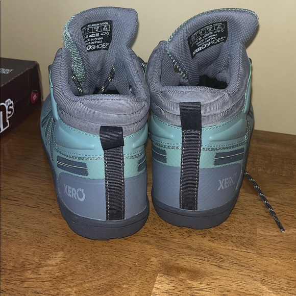 Xero Women's Xcursion Fusion High Top Sneakers - Gray/Green - Picture 6 of 6